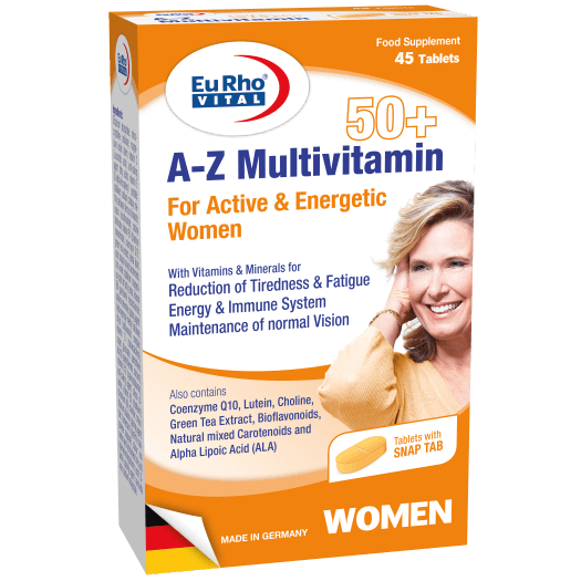 EuRho Vital A-Z Multivitamin 50+