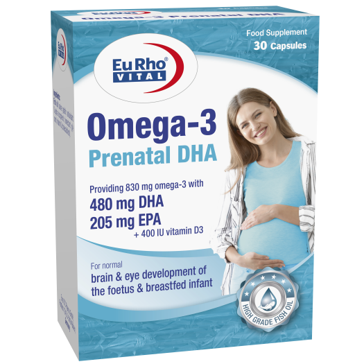 EuRho Vital Omega-3 Prenatal DHA