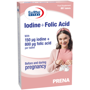 EuRho Vital 90261 Iodine + Folic Acid