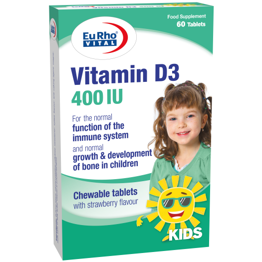 EuRho Vital Vitamin D3 400IU