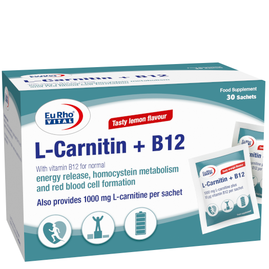 EuRho Vital L-Carnitin + B12